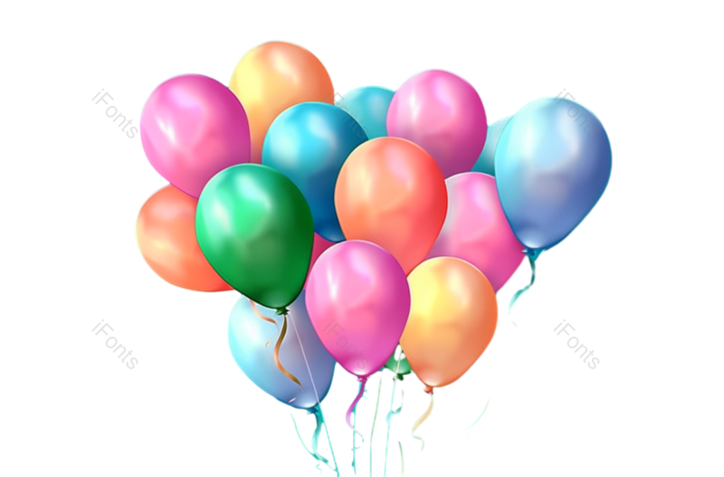 装饰图片,节日元素,请柬PNG,狂欢节免抠素材